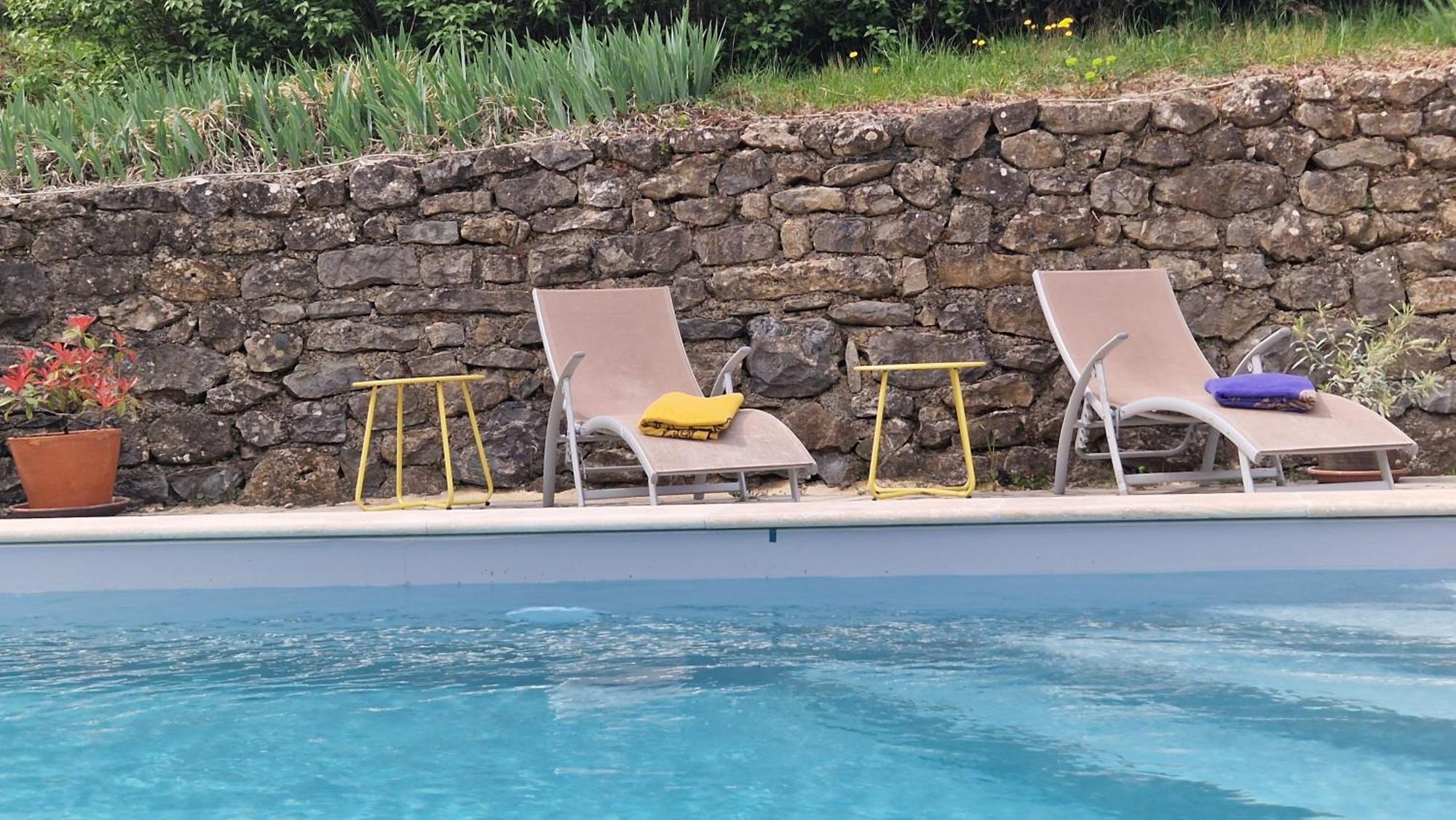 Mas de Boissière - Chambres d'hôtes avec piscine et jacuzzi Cros  Esterno foto